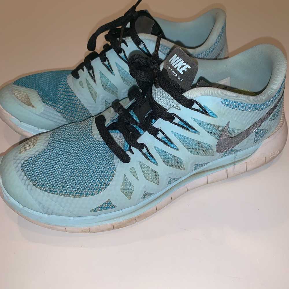 Light Blue Nike Sneakers